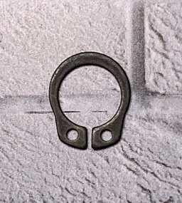 Стопорное кольцо на ось колеса детской коляски (10мм)