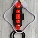 Фонарь велосипедный задний (маячок)-USB